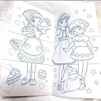 Amazon | キルキルファッション きんぎょ注意報! ぬりえ